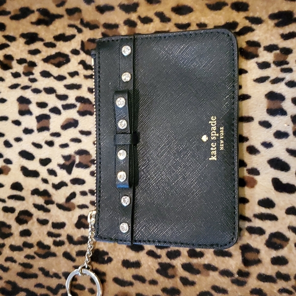 Kate Spade ♠️ Black  Laurel Way Care Case Sz 5X3.5 - Picture 5 of 5